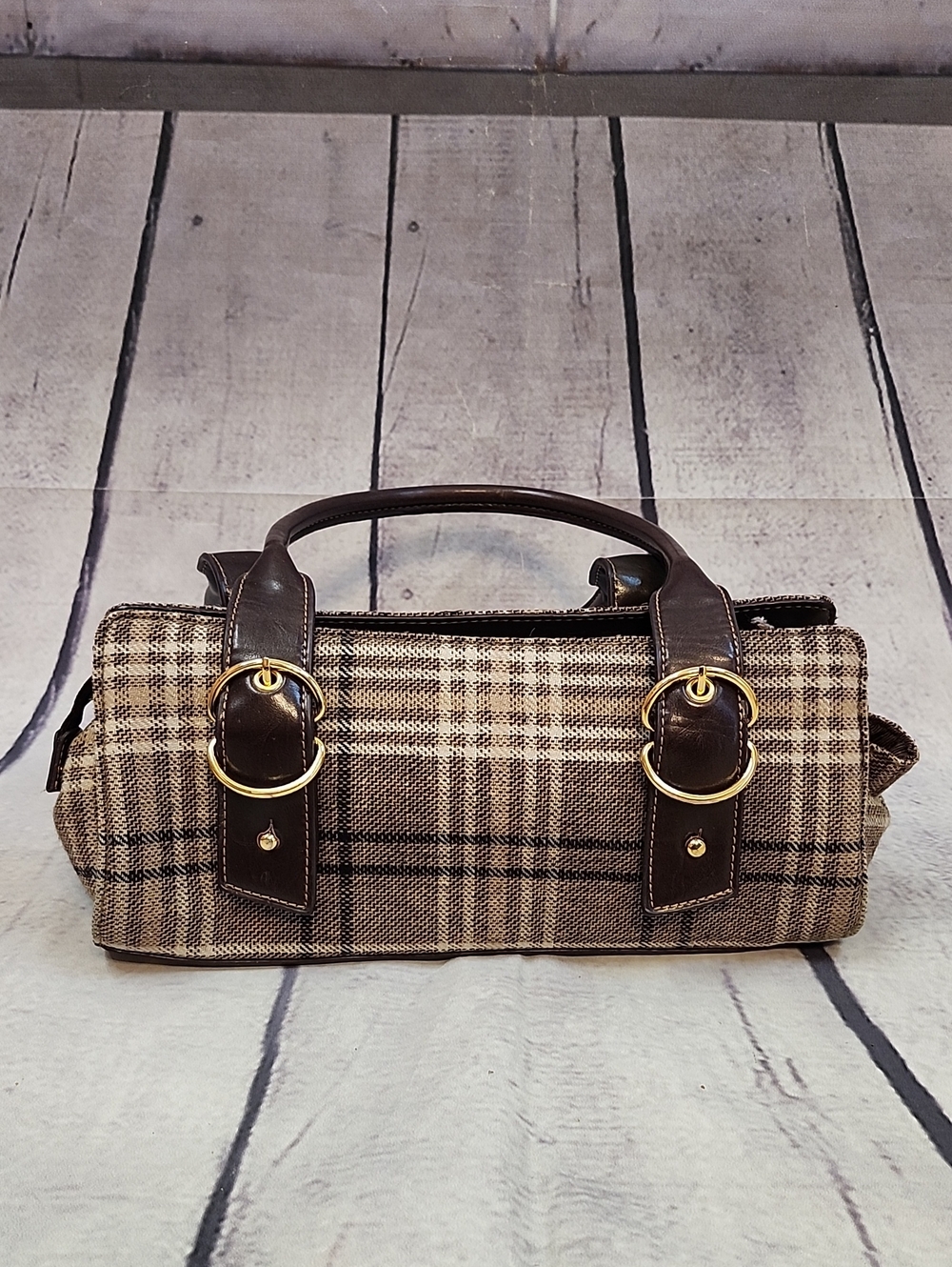 Apt 9 Plaid Shoulder Bag